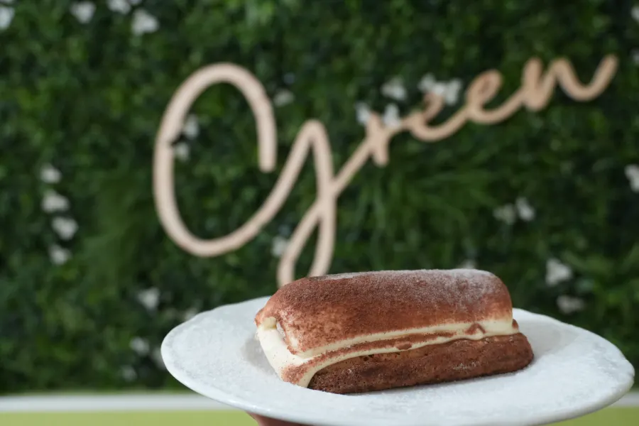 Una porzione di tiramisù